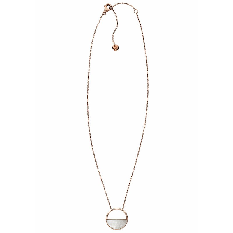 Collier femme Skagen Elin doré rose et nacre SKJ0997791