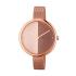 Montre femme Elixa Beauty milanaise acier doré rose E106-L426