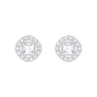 Boucles d'oreilles Swarovski Angelic Square argentées 5368146