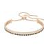 Bracelet femme Swarovski Subtle double doré rose 5352092