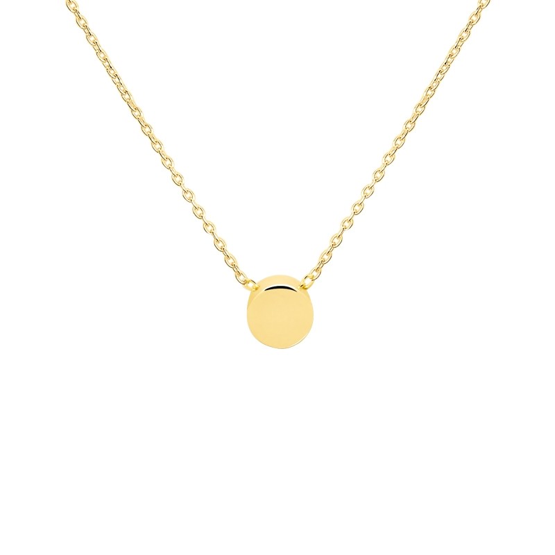 Collier Carador Or jaune 375/000 forme géométrique tendance