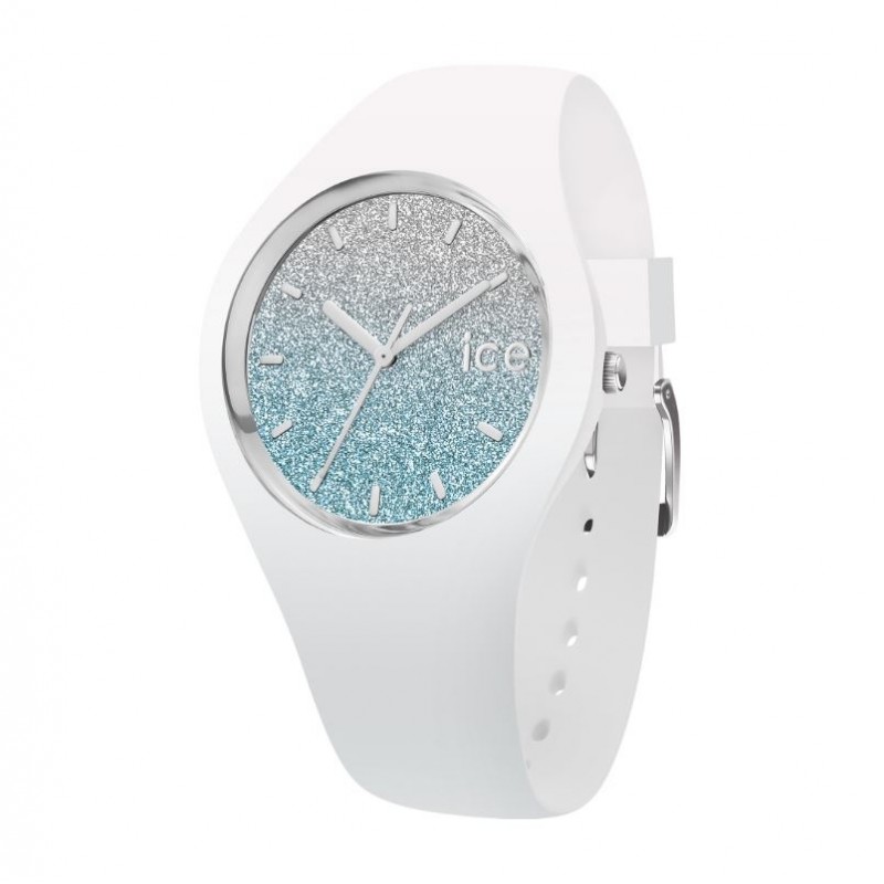 Montre Ice Lo Blanc et Turquoise Taille S 013426