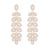 Boucles d'oreilles Swarovski Baron plaqué or rose 5350617