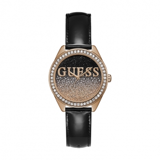 Montre guess noire discount femme