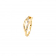 Bague Carador plaqué or 12ER043CZ Bague Carador plaqué or 12ER043CZ