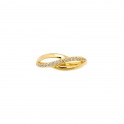 Bague Carador plaqué or 12ER043CZ Bague Carador plaqué or 12ER043CZ