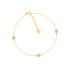 Bracelet Carador Femme Or jaune 375/000e trio