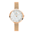 Montre Pierre Lannier femme en acier doré rose 076G998