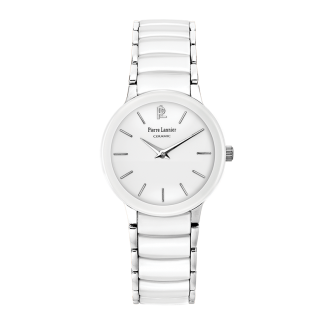 Montre Pierre Lannier femme céramique blanche 006K900