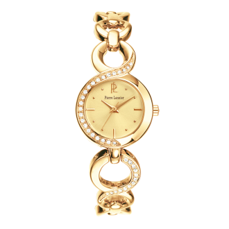 Montre Femme Pierre LANNIER ELEGANCE SEDUCTION acier doré 103F542