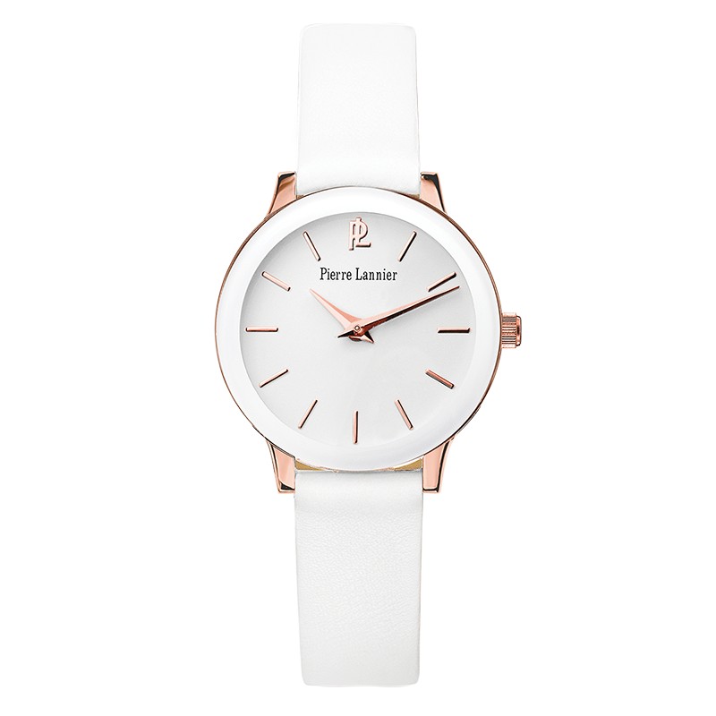 Montre Pierre Lannier Week-end Ligne Pure blanche 023K900