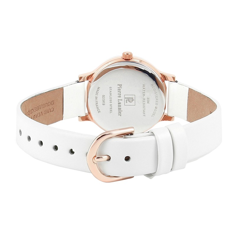 Montre Pierre Lannier Week-end Ligne Pure blanche 023K900