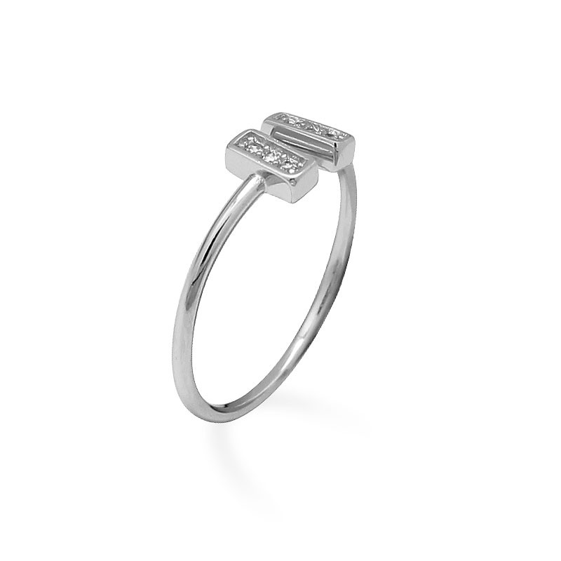 Bague Femme Silver Pop pavé argent 925/000 et oxydes de zirconium