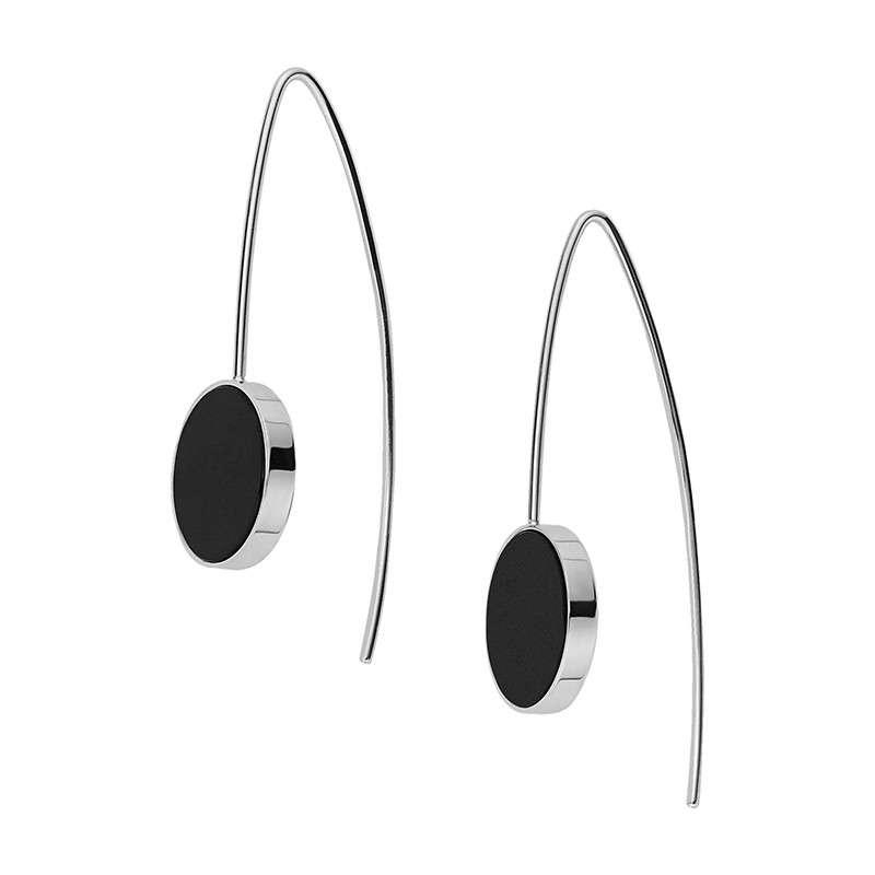 Boucles d'oreilles Femme Skagen Ellen noires SKJ0939040