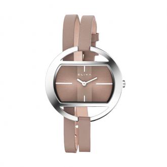 Montre femme Elixa Finesse cuir beige E125-L512