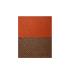 Cuir pour manchette Orange et Marron UBS84024 – LARGE