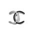 Bague Carador Argent 925/000e Cercles bicolores