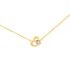 Collier pendentif Carador or jaune 375/000e signe coeur NC0058