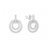 Boucles d'oreilles Swarovski Circle, argentées 5349203