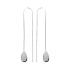 Boucles d'oreilles Carador argent 925/000e Pétale KES04379