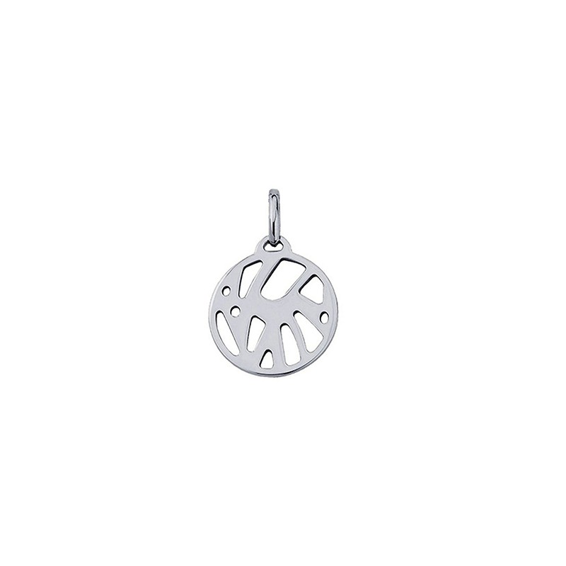 LES GEORGETTES PENDENTIF ROND FINITION ARGENT PERROQUET 16MM 70309301600000