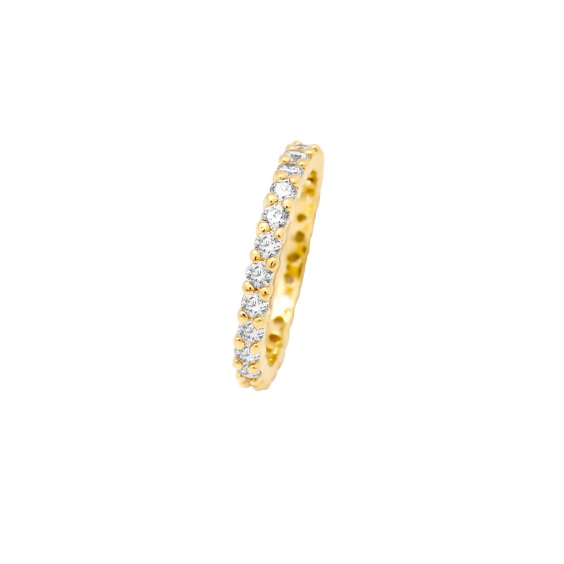 Bague Carador plaqué or jaune 12CA2546CZ_054