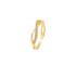 Bague Carador plaqué or jaune femme 12HP007CZ_054