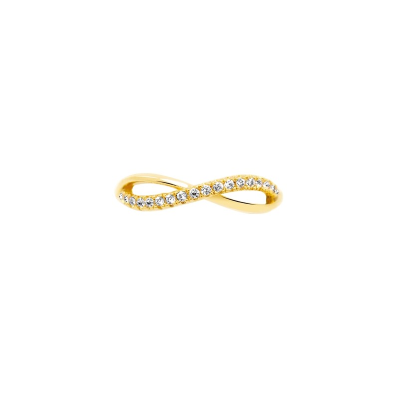 Bague Carador plaqué or jaune femme 12HP007CZ_054