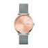 Montre Femme Lacoste MOON milanaise argentée et dorée rose 2001002