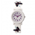 Montre Enfant Lou&Léo papillon plastique banc P100207-J5