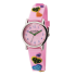 Montre Fille Lou&Léo cœur plastique rose P100208-B5