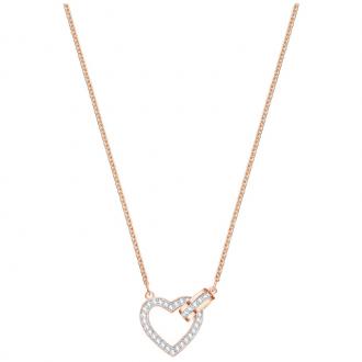 Collier Swarovski Lovely doré rose 5368540