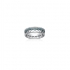 Bague Carador anneau 6 mm motif ethnique argent 925/000 et turquoise