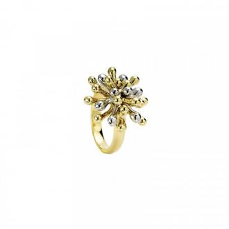 Bague Femme Jourdan Bijoux Artifice plaqué or BR 141