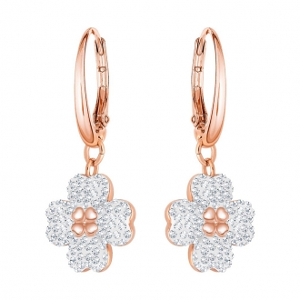 Boucles d'oreilles Femme Swarovski Latisha blanche 5420249