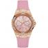 Montre femme Guess Limelight silicone rose W1053L3