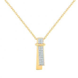 Collier Femme Guy Laroche Plaqué or et oxydes de zirconium PTV557BLZ