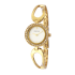 Montre Femme Amporelle métal doré bracelet fantaisie P100637-B2