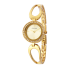 Montre Femme Amporelle métal doré bracelet fantaisie P100637-C2