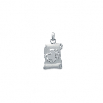 Pendentif Carador zodiaque Sagittaire argent 925/000