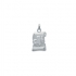 Pendentif Carador zodiaque Sagittaire argent 925/000