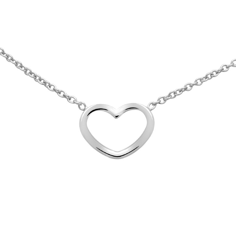 Collier Femme Carador coeur argent 925/000 MCL1463C