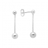 Boucles d'oreilles Femme Carador boules argent 925/000 MORP3194D6