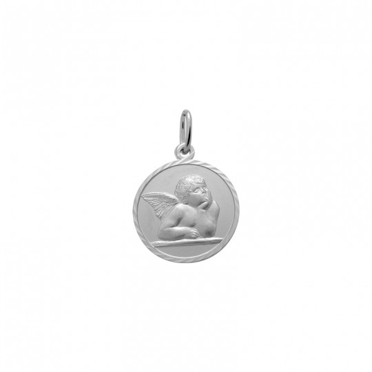 Médaille En Argent Massif 925 Du Saint Raphaël Archange - Neuf Avec étiquettes
