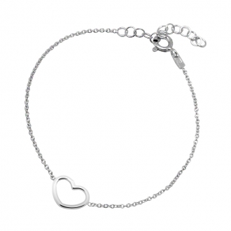Bracelet Femme Carador coeur argent 925/000 MBR1463C