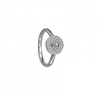 Bague Jourdan Bijoux collection Lucky argent 925/000 et zircons ATW 674