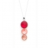 Collier Indicolite Ricochet cristal rouge CO-RICO-208