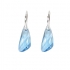 Boucles d'oreilles Indicolite Wing cristal bleu DO-WING-202