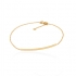 Bracelet femme Carador collection graphique en or jaune 375/000 238BR