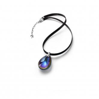 Pendentif Baccarat Psydélic scarabée bleu 2106390